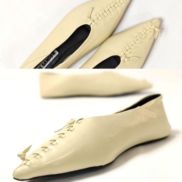 Jil Sander Shoes - Jil Sander Whipstitch Ballet Flat